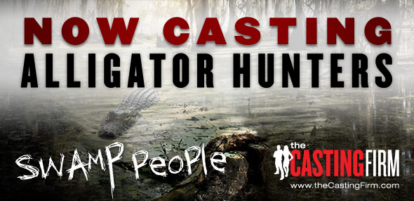 Casting alligator hunters