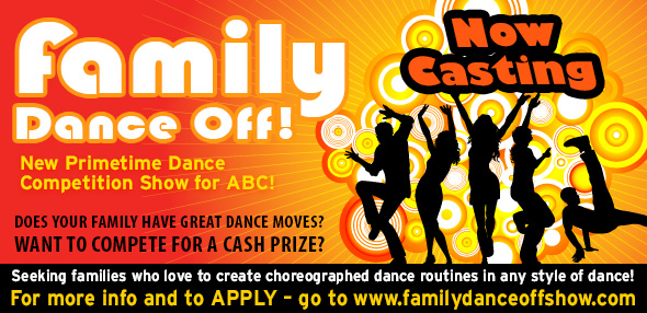 Family Dance Off – casting closed | Creative Content Group