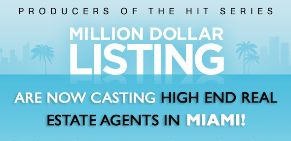 million dollar listing casting high end real estate agents