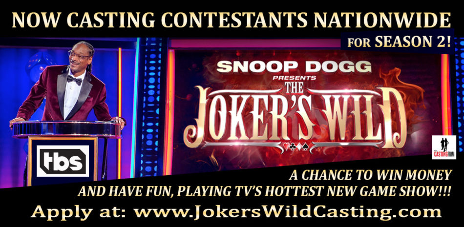 casting contestants for Snoop dogg the joker wild