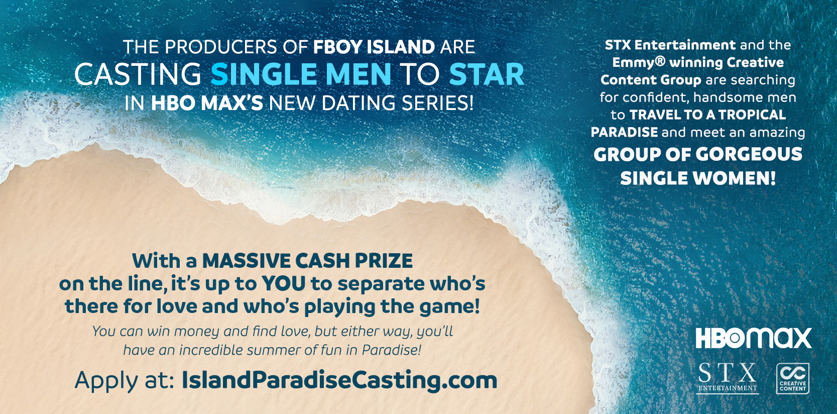 CASTING SINGLE WOMEN FOR HBO MAX DATING SERIES!